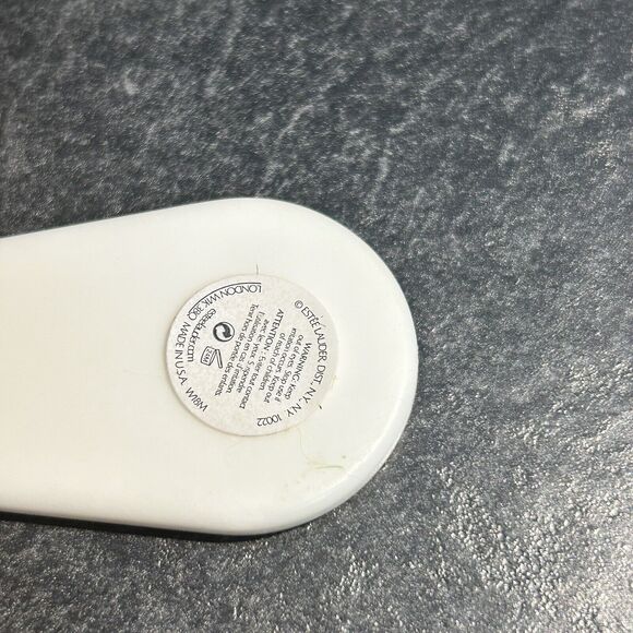 NEW Vintage Estee Lauder Small White Travel Purse Curved Comb 6.5” - Picture 3 of 5